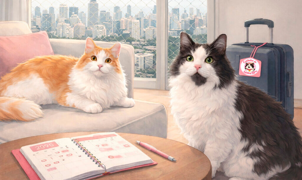 Cuidador de Gatos em São Paulo para Feriados de 2026: Planeje com Cat Sitter em Casa e Garanta Tranquilidade